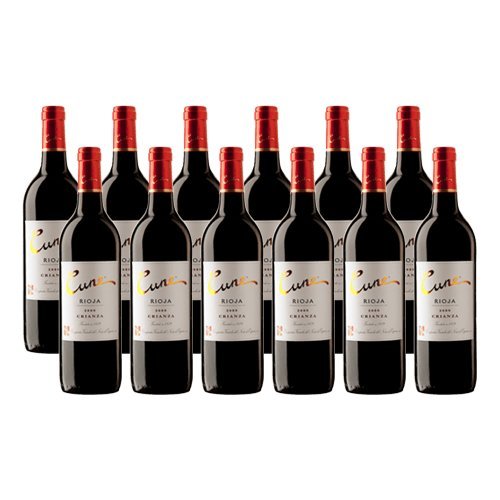 CVNE Crianza: Pack de 12 Botellas de Vino Tinto Exquisito CVNE Crianza: Pack de 12 Botellas de Vino Tinto Exquisito