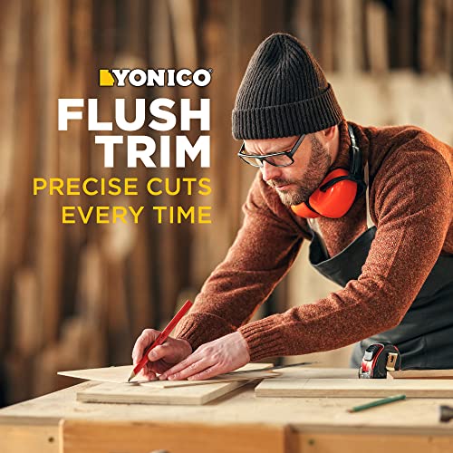 Router Bits For Woodworking - Pattern Flush Trim Router Bit Top & Bottom Bearing - 2-½” Cutter 3/4" Diameter - Premium C3 Carbide Cutters Router Bits - Wood Straight Router Bits 1/2 Shank - 14135 #TOP5