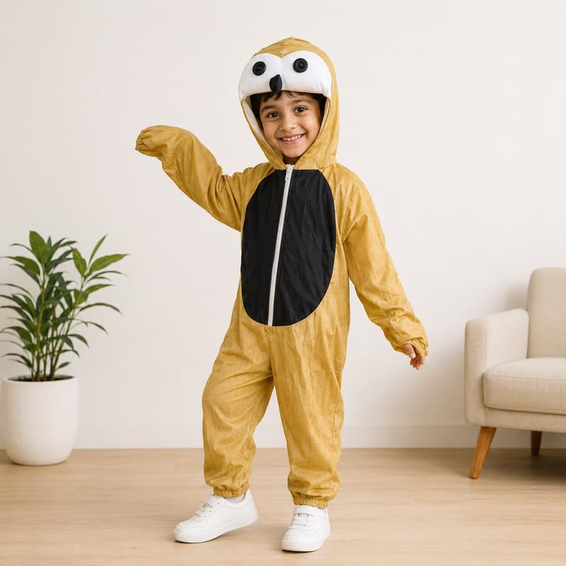 Image of Animal Costume for Kids | Plush Fancy Dress Costume for Boys & Girls |School Fancy Dress, Annual Day, Jungle Theme, Role Play, Halloween & Birthday Party
