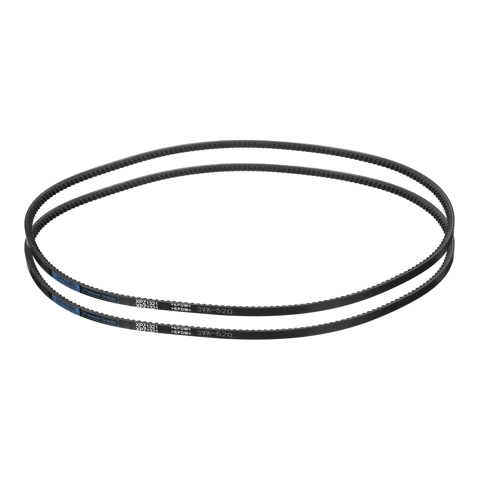uxcell 2pcs 3VX425 Rubber V-Belt, Raw Edge Cogged Industrial V Belt 42.5" Length x 0.38" Width x 0.32" Thickness — Amazon image 13