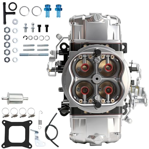 BR-67200 Carburetor for Holley Quick Fuel 750 CFM 4 Barrel Mechanical Secondary Carburetor 4150 Square Bore No Choke Dual Inlet (750 CFM) #BR67200