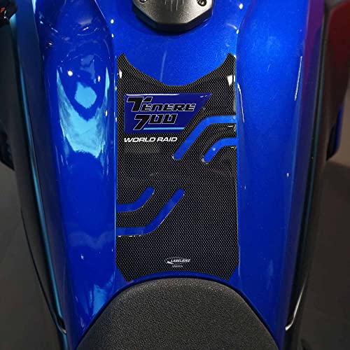 Autocollant moto Yamaha Tenere 700 2023 accessoire pour voyage et offroad bleu