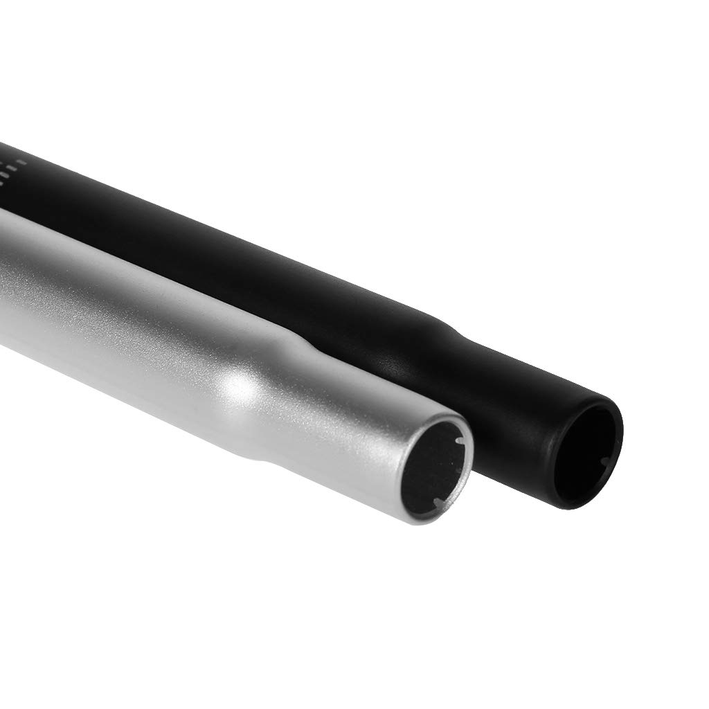 Lergo Fahrrad-Sattelstütze aus Aluminiumlegierung, 25,4 x 250 mm, für Mountainbike, Rennrad Sport & Freizeit