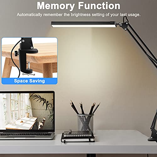 Tobeape-LED-Desk-Lamp-Adjustable-10W-Eye-Caring-Metal-Swing-Arm-Desk-Light-with-Clamp-3-Color-Modes-10-Brightness-Levels-Memory-Function-Table-Lamps-for-Home-Office