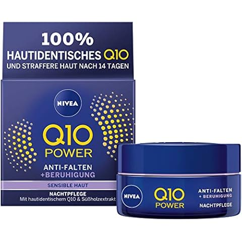 NIVEA Q10 Power Anti-Falten + Reduzierte Sensibilität Nachtpflege Cover