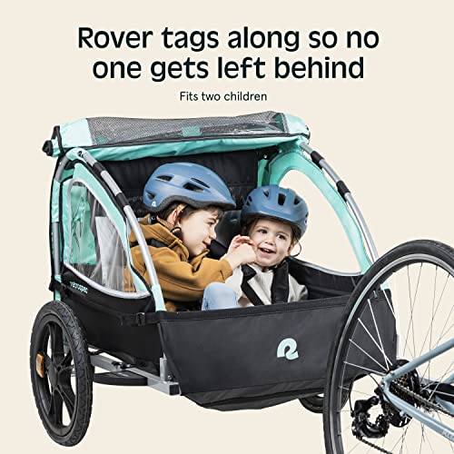 Image of Retrospec Rover Kids Bicycle Trailer Single and Double Passenger Children's Foldable