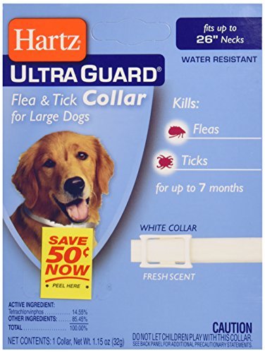 Hartz Ultraguard Flea & Tick Dog Collar, Large 26