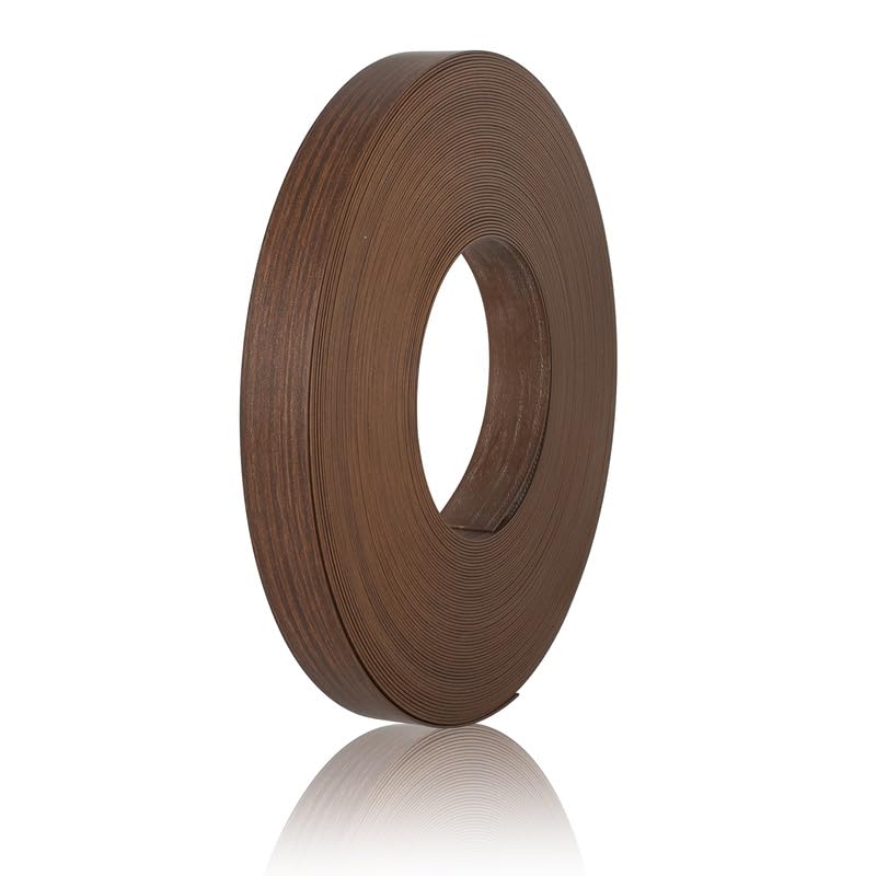 Natural Maple Edge Banding, 15/16" x 50ft PVC Edge Banding Tape, 1mm Thick Wood Grain Veneer Edging for Plywood Edge, Dresser Restoration, Kitchen Island & Wood Veneer Sheets