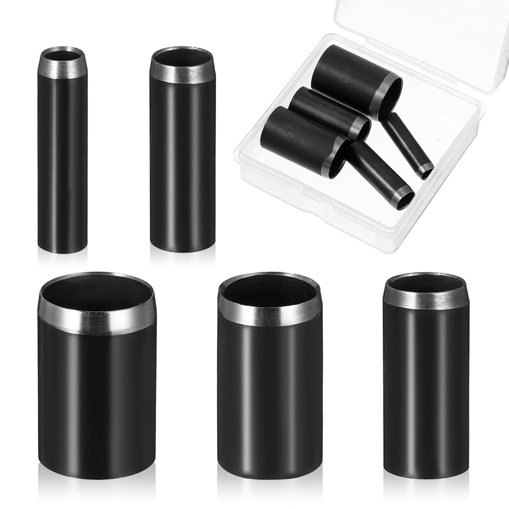 Littimoon Round Hole Punch Tool,Duty Fabric Punch Tools Leather Craft Punching Tools Kit for Handmade DIY Leather Craft Working