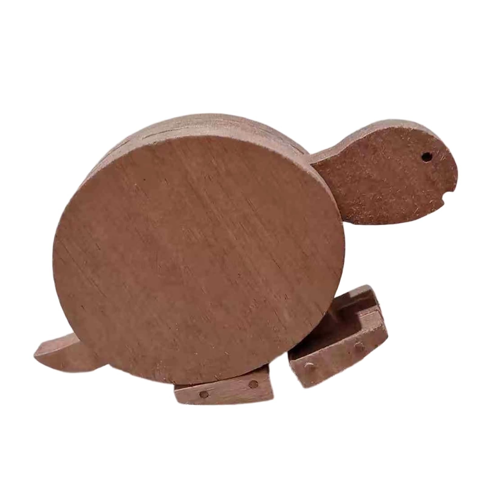 Handmade Walking Wooden Figurine Educational Rabbit Elephant Statue Funny Mechanical Kinetic Walking Sculpture for Girls