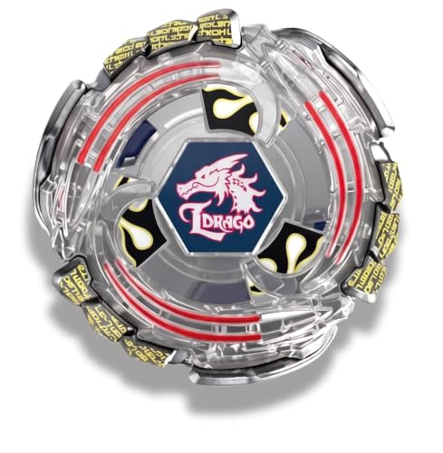 Image of Funstars Spegasis L'Drago 105F Metal Spinning Top with Launcher(BB43)