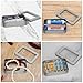 Kurtzy Cajas Metalicas Pequeñas (Pack 20) Latas de Aluminio Tapa Transparente sin...