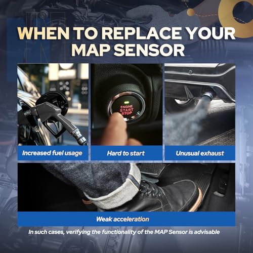 ENA Manifold Absolute Boost Pressure MAP Sensor for 56041018AC Compatible with Ram Chrysler Dodge Jeep Mitsubishi Aspen Town & Country Charger Dakota Raider Replace for 56041018AD by ENA - Image 8