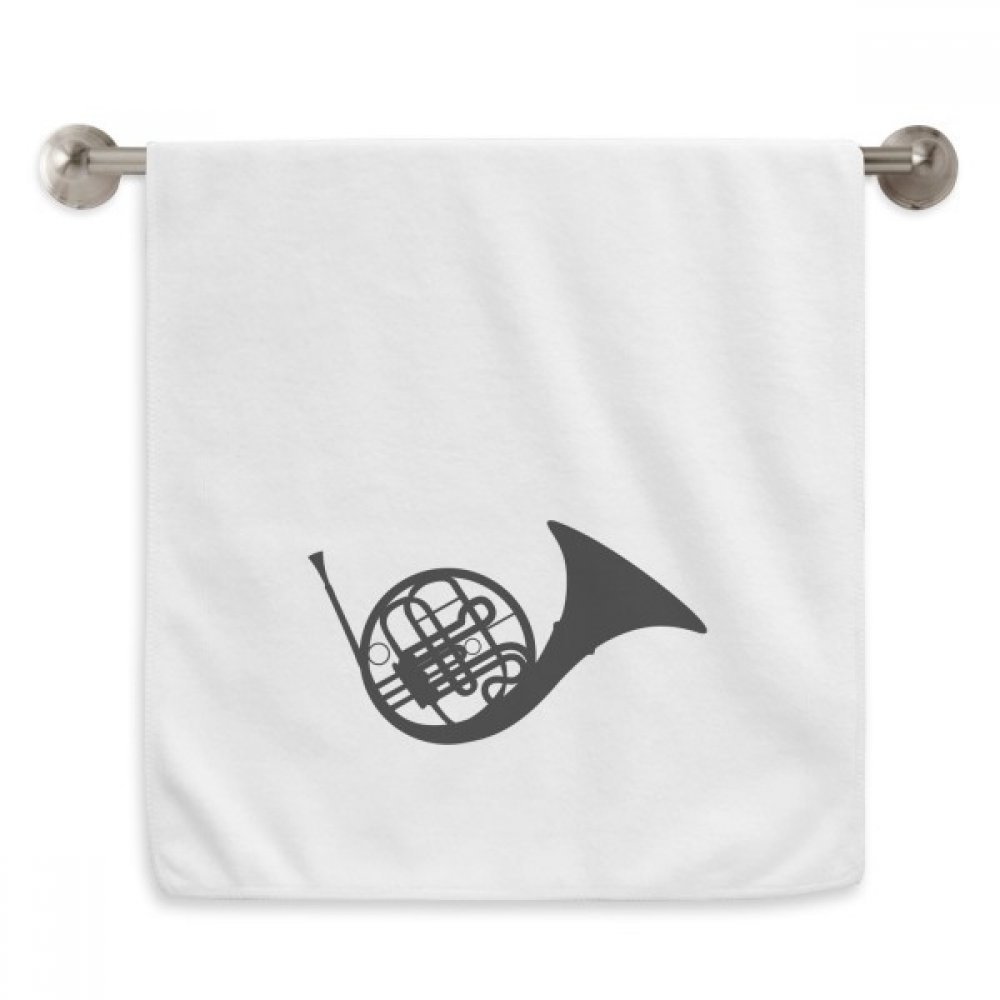 Serviette moelleuse musique pour spa à la maison et routine beauté blanche