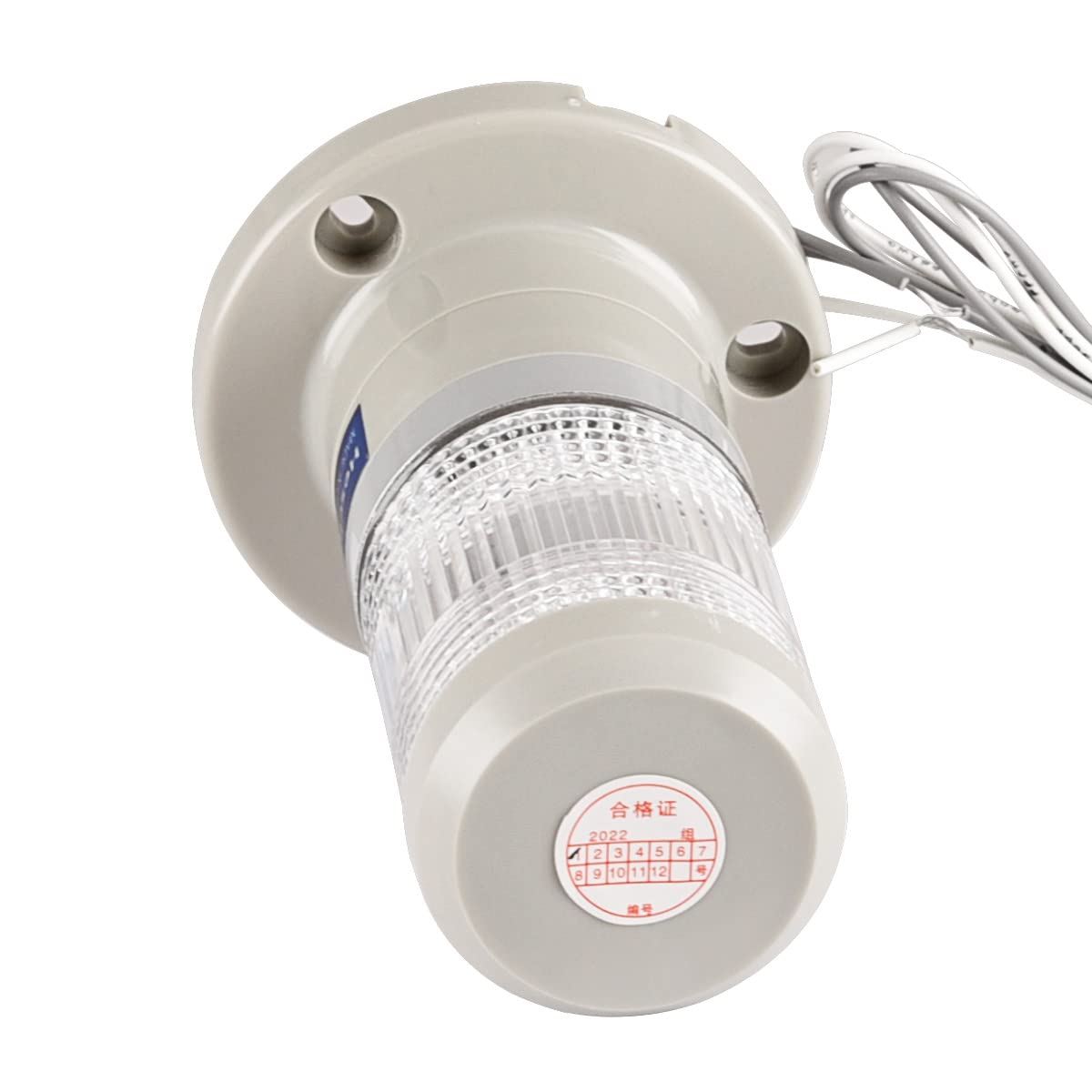Heschen lampadina LED luce di avvertimento torre luce di segnale 220 V AC bianco 2 fili