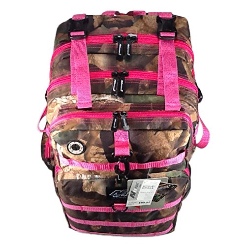 Mochila de senderismo camuflada digital 21 pulg rosa miniatura 4