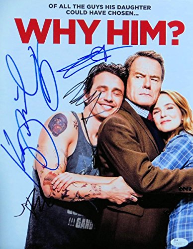 Why Him? Cast Signed Autographed 11X14 Photo Franco Deutch Key
