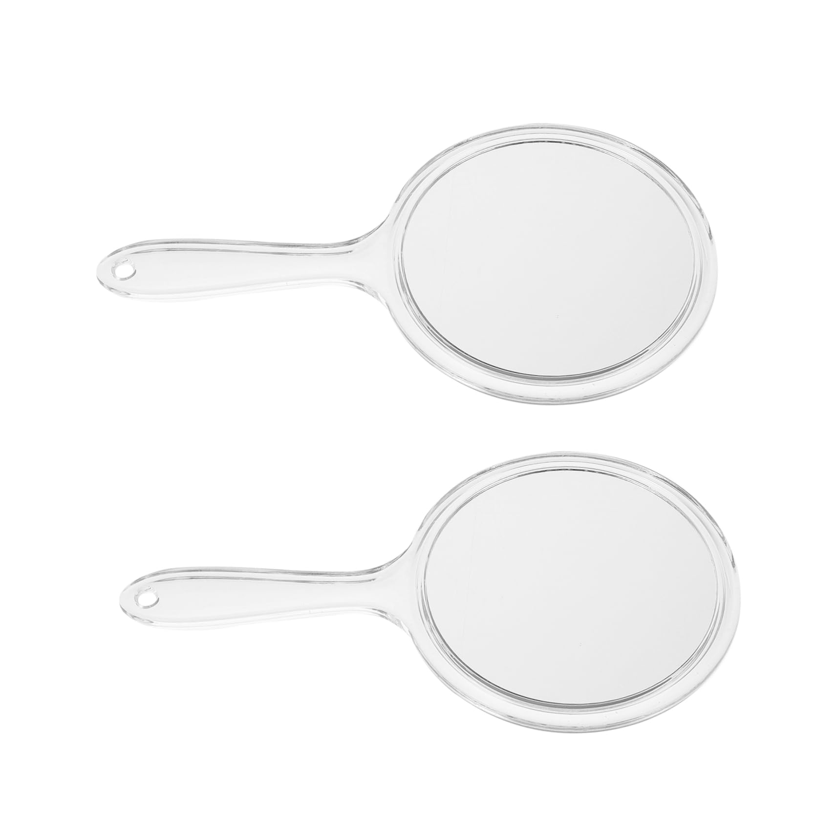 Miroir à main rond HD à surface haute définition et portative