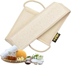 Back Washer, Loofah Sponge for Shower and Bath Natural Body Scrubber Hair Exfoliating Glove for Back Body Bath Shower Men and Women to Remove Dead Skin