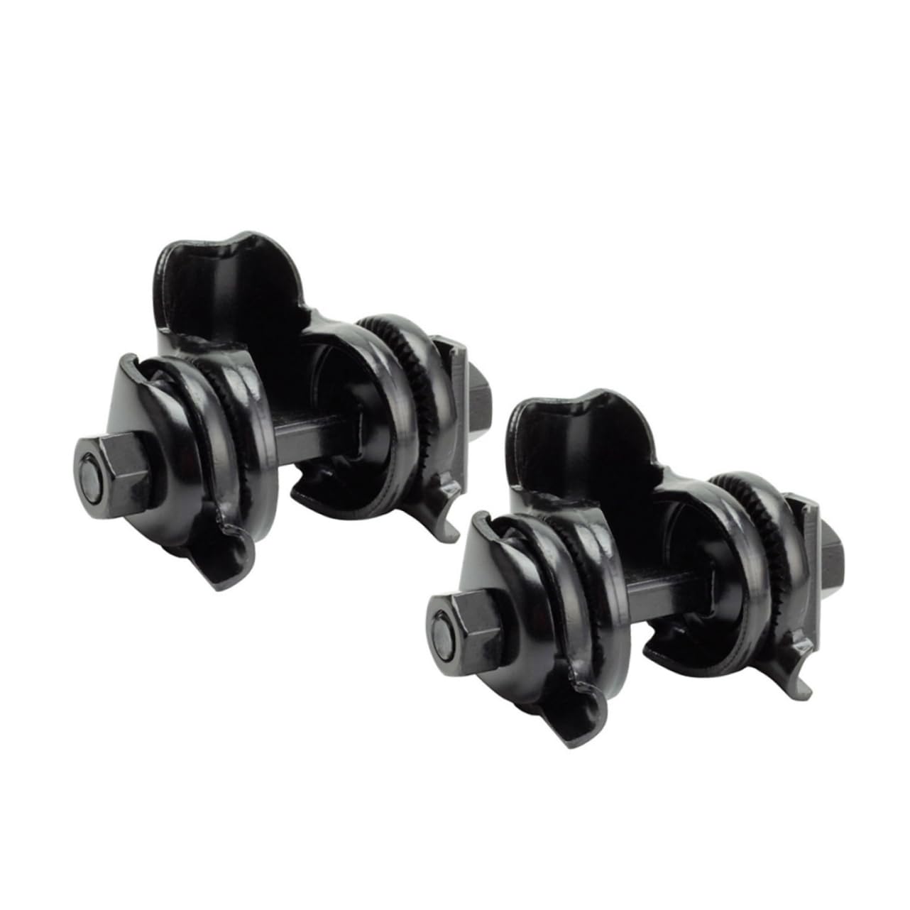 Gogogmee 2pcs Bike Seat Clamp Adapter Easy Installation Bicycle Saddle Converter for Mountain and Road Bikes Durable Secure Attachment Compatible with Various Models