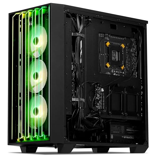 Image of YEYIAN Mirage S Gaming PC Desktop - Intel Core Ultra 9 285K 5.7GHz,RTX 5080 16GB GDDR7, 32GB DDR5 6000, 2TB NVMe Gen4 SSD,Intel Z890 MB,AIO 360mm Liquid Cooled