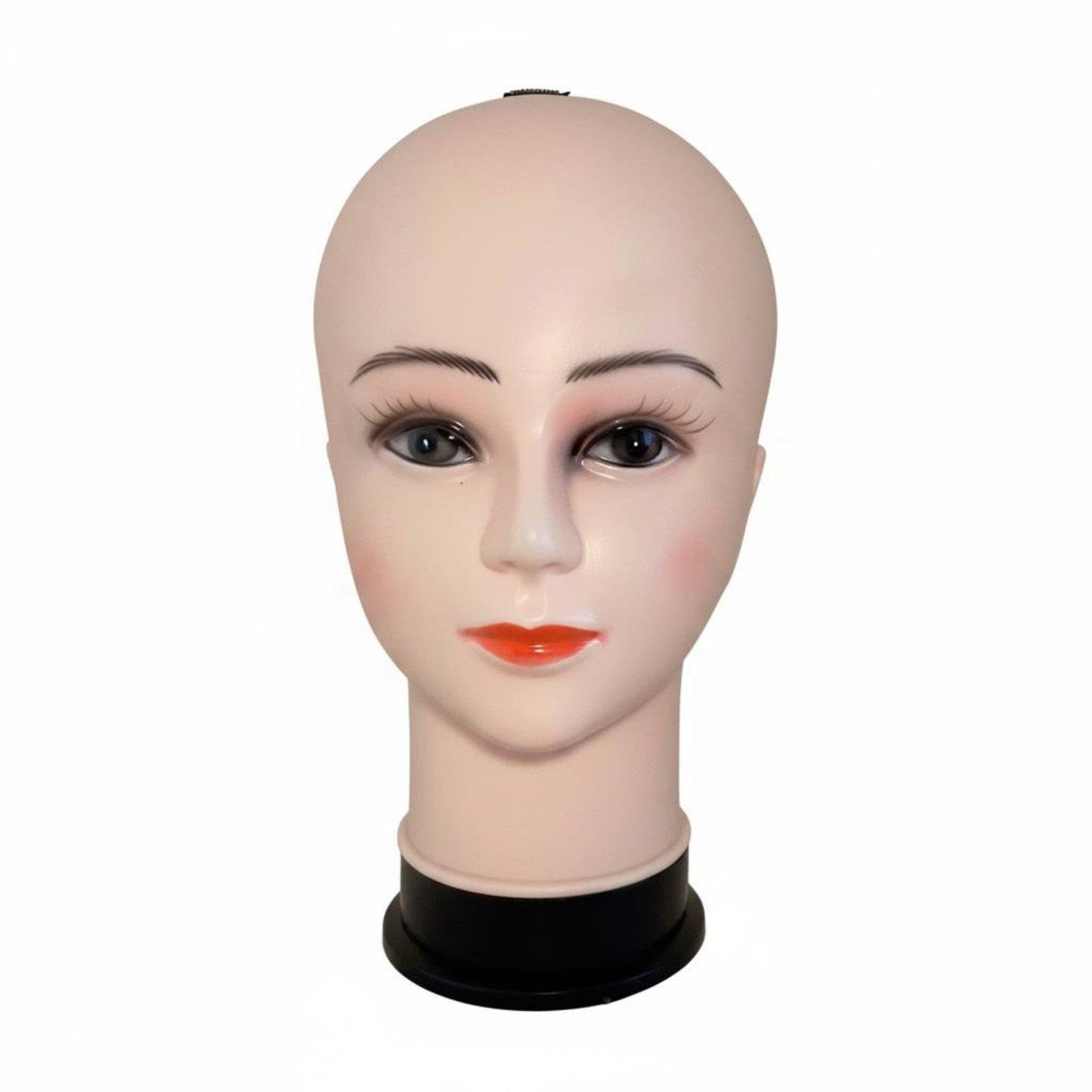 Head Model Blow Molded Display Head Form Lightweight Home Decor for Salon Workers-image-23