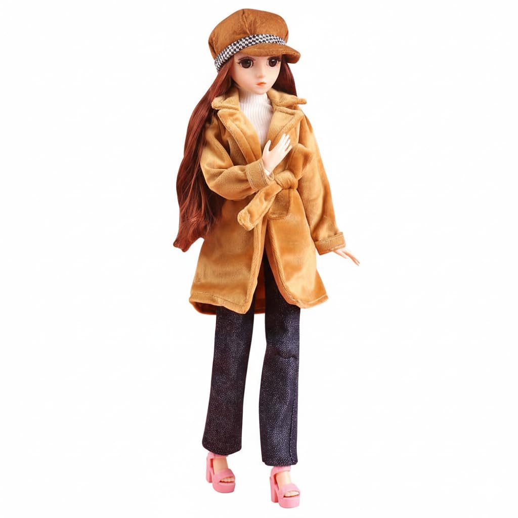 Amazon.com: UCanaan BJD Dolls 1/4 SD Doll 18 Inch 18 Ball Jointed