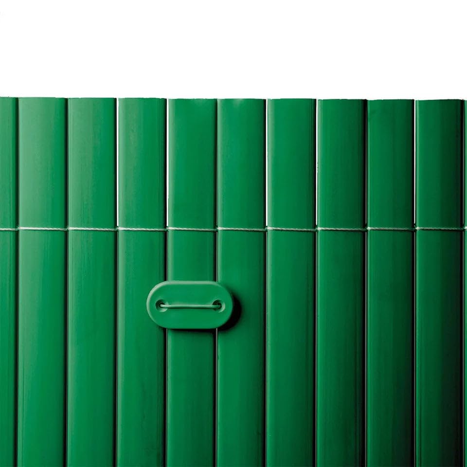Nortene Pack instalación cañizo PVC Recycane 20 mm 9 metros verde 0.9X3 M