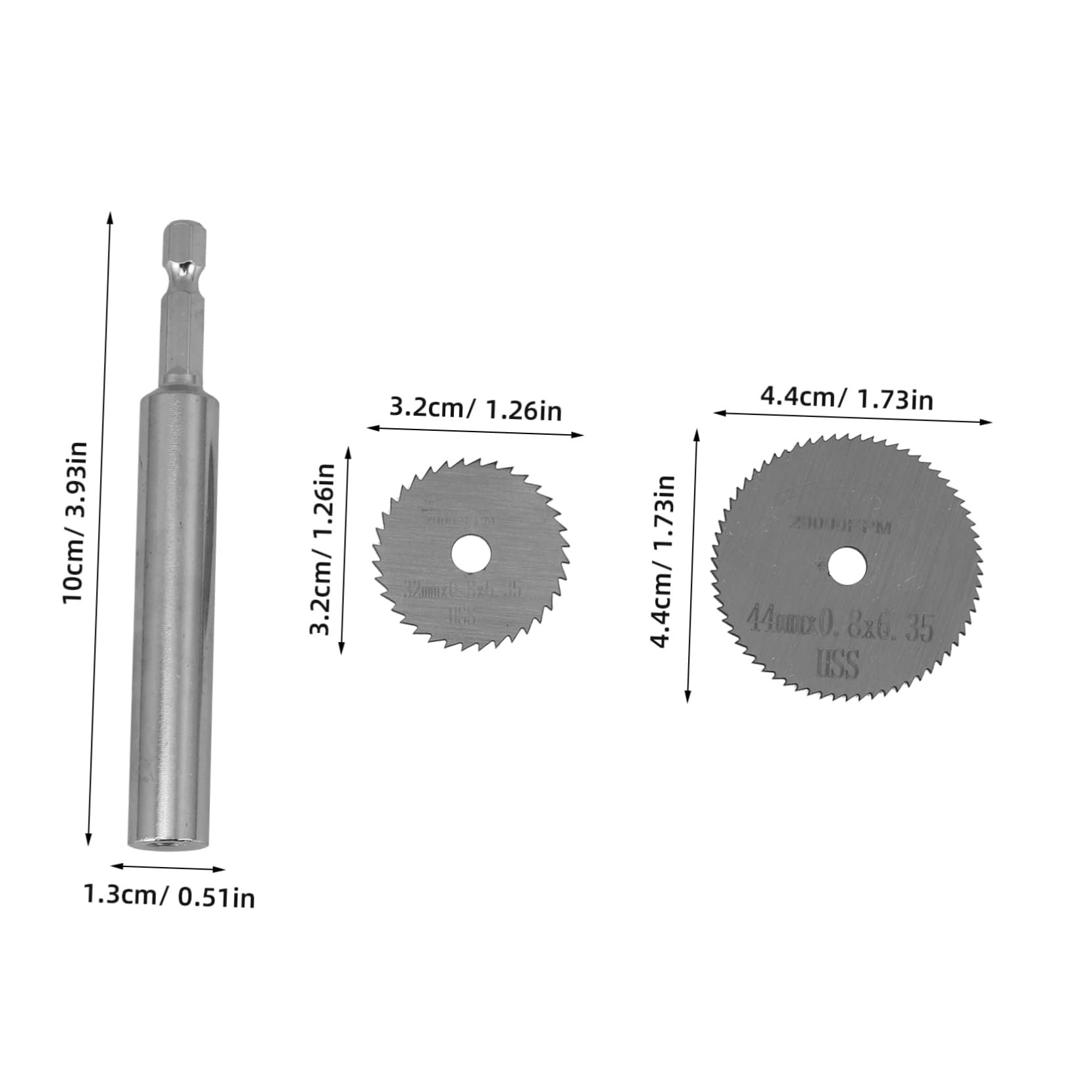 KICHOUSE Plumbing Tools 1 Set of High-speed Steel Blade Easy Operation Professional Cutters for Cutting Pvc