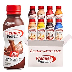 Premier Protein Shake, 8 Taste Selection Pack, 30g Protein, 1g Sugar, 24 Nutritional vitamins & Minerals, Vitamins to Assist Immune Well being 11.5 Fl Oz (8 Pack)