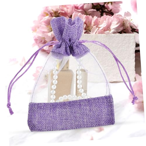 10 bolsas de saco lavanda rellenable de ERINGOGO miniatura 4