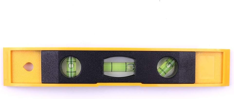 Magnetic Torpedo Level, 3 Bubble Spirit Magnetic Ruler Level Measuring Instrument Tool (9" level)