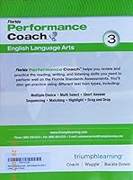 Florida Performance Coach English Language Arts Grade 3 1629283673 Book Cover