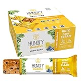 Hungry Buddha Keto Bars - 12 Pack of Low Sugar, Low Net Carb, High Protein Keto Bar Made with Only...