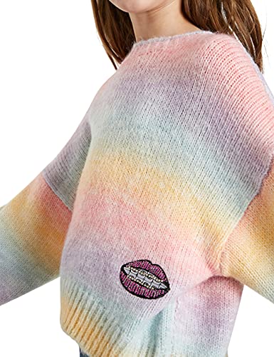 Desigual Girls' Flat Knit Pullover3