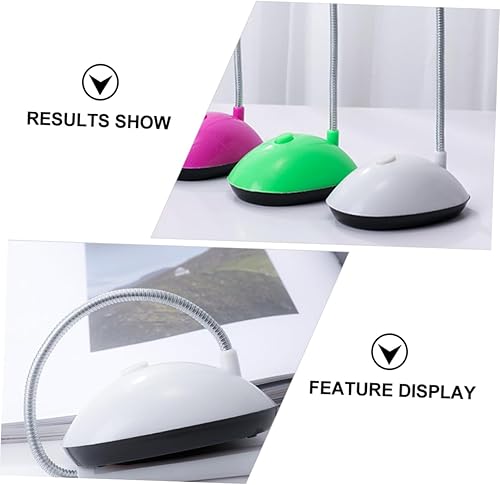 Miniatura 3 de DOITOOL Lámpara de escritorio LED con pilas, luz de mesa multifuncional para lectura y cuidado de los ojos, luz de mesita de noche portátil para