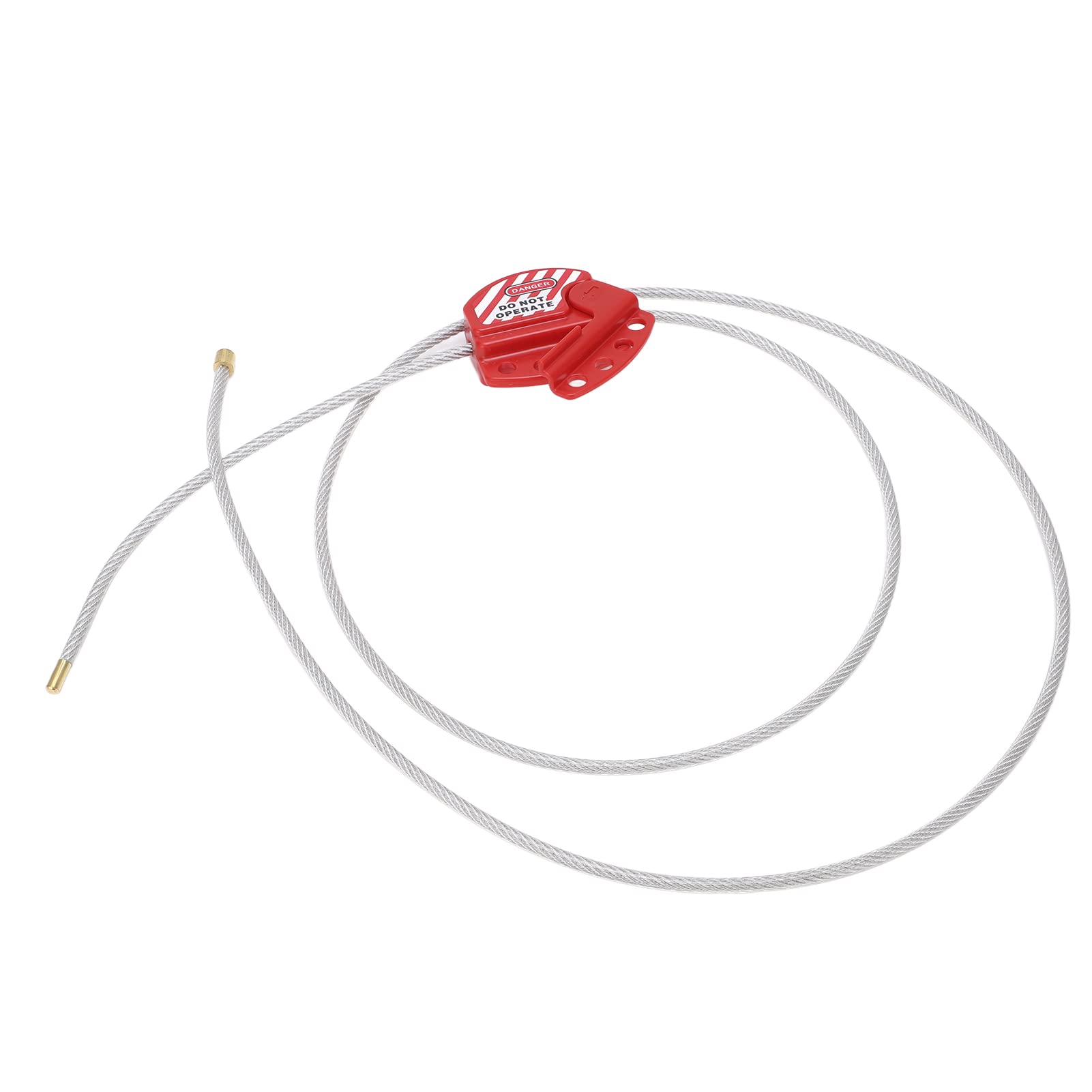 Coated Cable Lock, Adjustable Cable Lock High Temperature AC-01 for Valves