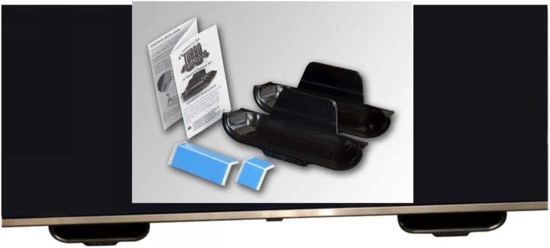 A TV Sound Bar Alternative: Affordable TV Accessory Gives Your TV Sound Wave's a Boost and Focused in The Right Direction, Your Ear's, not Bouncing Aimlessly All Over! Crisp Clear Sound for Less.