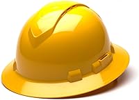 Vista 13 de Texas America Safety Company Casco duro RIDGELINE de ala completa con ajuste de perilla de 6 puntos y bolsa