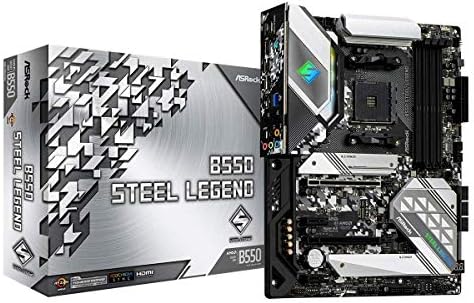 Amazon.com: ASRock B550 Steel Legend Supports 3rd Gen AMD AM4 