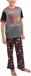 Five Nights at Freddy's Horror Video Game Youth Boys Sleep Wear Set