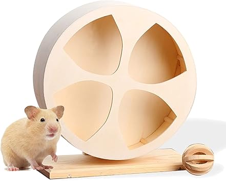 Amazon Bonheur ハムスター回し車 サイレント 静音 天然松木 小動物 サイレントホイール ランニング 運動不足解消 ハムスター おもちゃ M C Bonheur 回し車 トンネル 通販