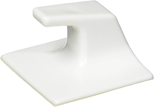 Miniatura 2 de OOK 72800 Gancho multiusos autoadhesivo de plástico grande de 2 libras (paquete de 2)