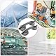 Fsaklaskdy 2 Stück Saugheber, (Grau) Glassauger, Saugheber Fliesen, Saugnapf Griff Vakuumheber 100kg Tragfähiger Mit Ergonomischen & Rutschfesten, Suction Cup für Fliesen, Möbel, Glas, Laminat
