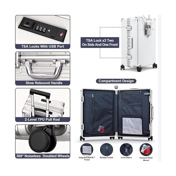 PICCASIO-20-Inch-Travel-Luggage-Carry-onLightweight-Fashion-Trolley-With-Spinner-Wheels-Suitcase-With-Open-Laptop-Compartment-Travel-Bag-and-Luggage-Sets-for-Unisex-Adults PICCASIO™ 20-Inch Travel Luggage Carry-on,Lightweight Fashion Trolley With Spinner Wheels, Suitcase With Open Laptop Compartment, Travel Bag, and Luggage Sets for Unisex Adults