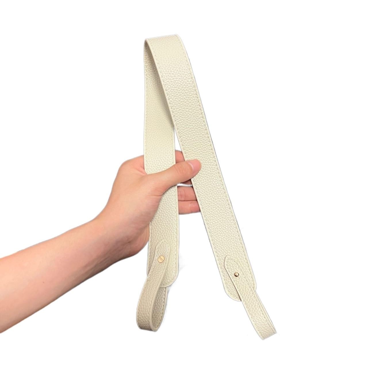 Sac à bandoulière beige en PU chic pour remodelage et confort sous les bras