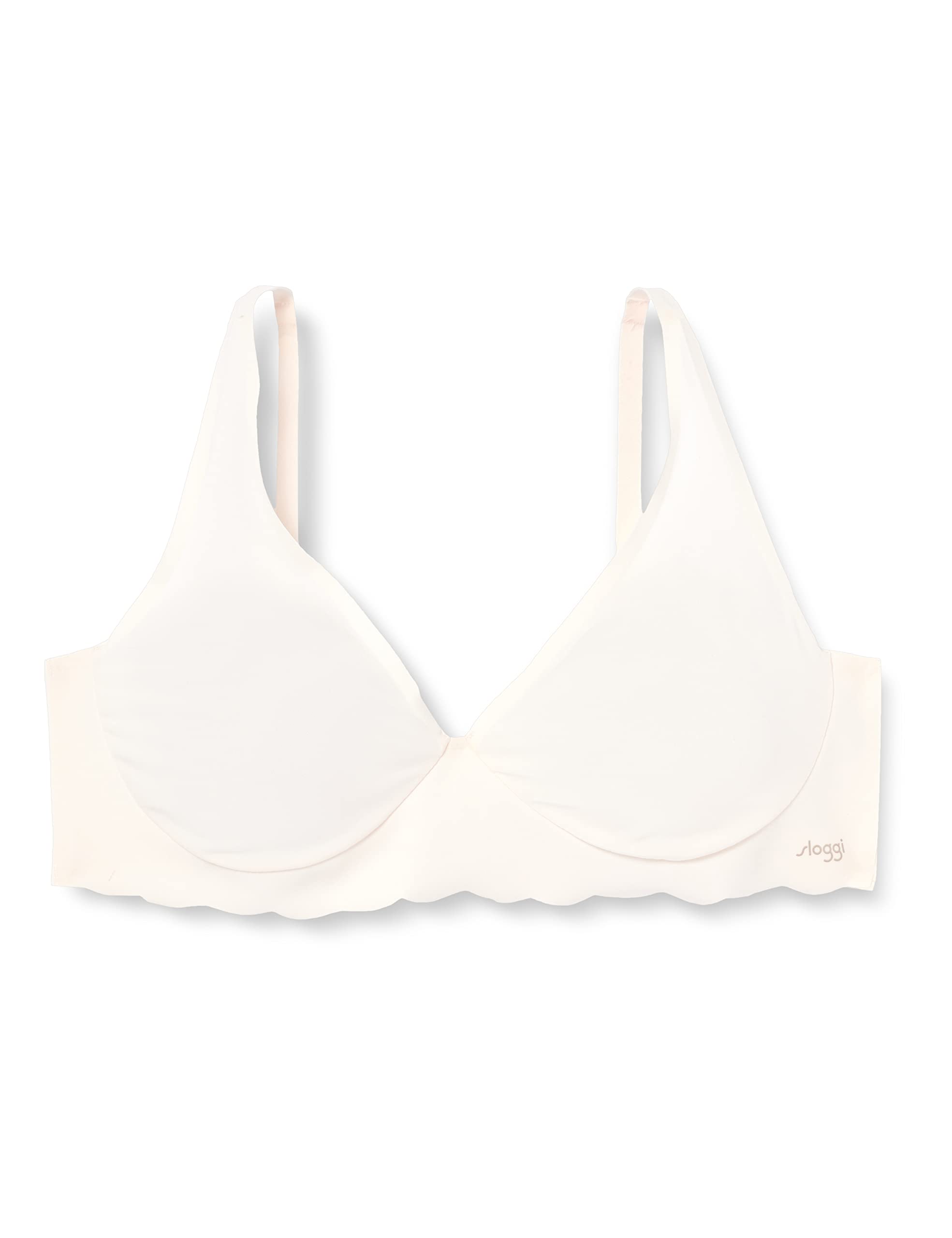 Sloggi Damen BH Zero Microfibre 2.0 H Soft Bra/Recycelte Mikrofaser/ohne Bügel/Gepolstert/Verstellbare Träger