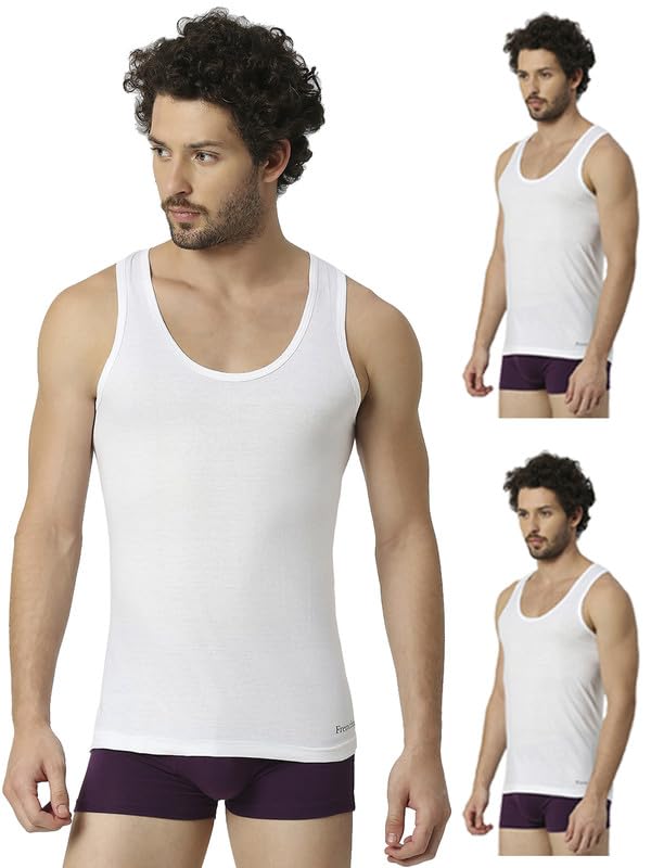 vip Men's Solid Regular Fit Vest (Oxy_New_P3_90_White-picture-19