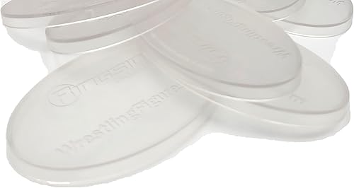 Miniatura 2 de Ringside Paquete de 10 soportes de exhibición para figuras de Mattel (transparente) accesorios exclusivos de figuras de acción de lucha libre