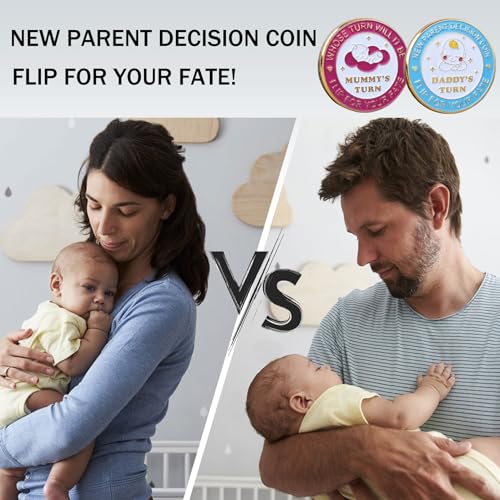 Image of Funny New Parents Decision Gift,Pregnancy Gifts New Dad Mom Gifts,New Parents Gifts for Couples Halloween Thanksgiving Christmas Gift for First Time to be Moms Dads Daddy Mummy Double Sided